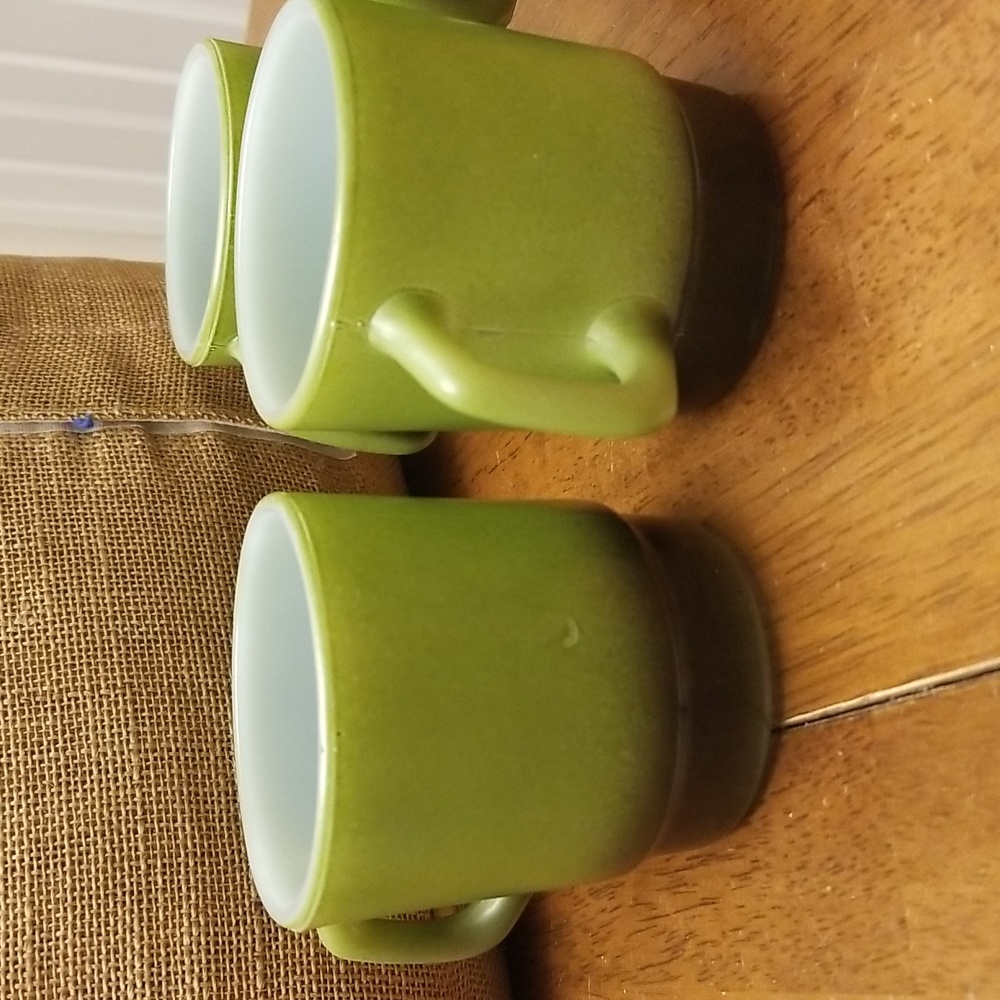 Anchor Hocking Fire-King Ware Cups set of 4 - Picture 3 of 12